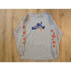 Peace Frog Basketball Long Sleeve Shirt Large